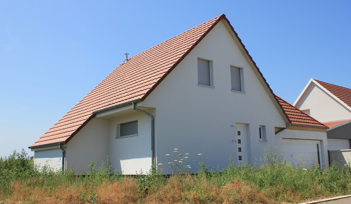 Maison ossature bois à Niederentzen