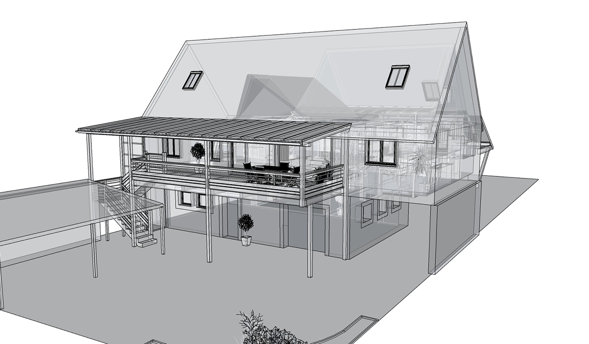 Projet d'extension rénovation à Sigolsheim