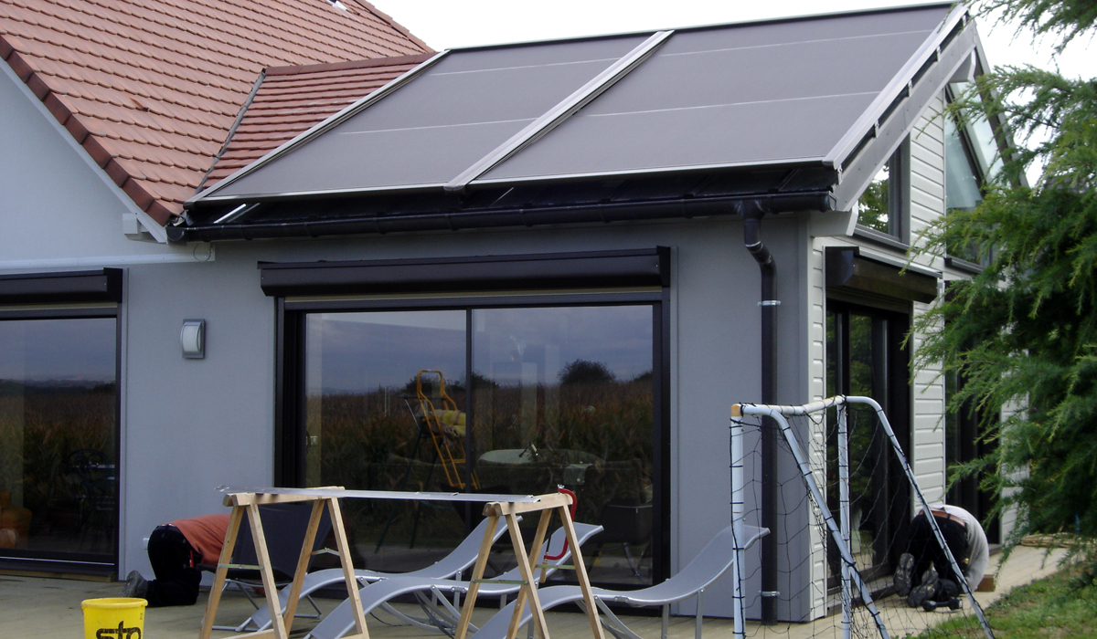 Extension ossature bois à Pfulgriesheim